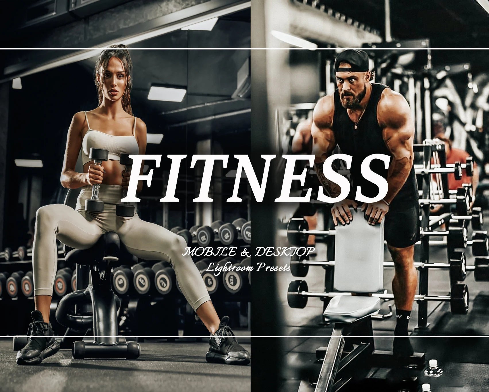 15 FITNESS PRESETS, Mobile LIGHTROOM Presets, Gym Presets, Sport Preset, Mobile Presets, Lightroom Preset, Instagram Preset, Desktop Preset