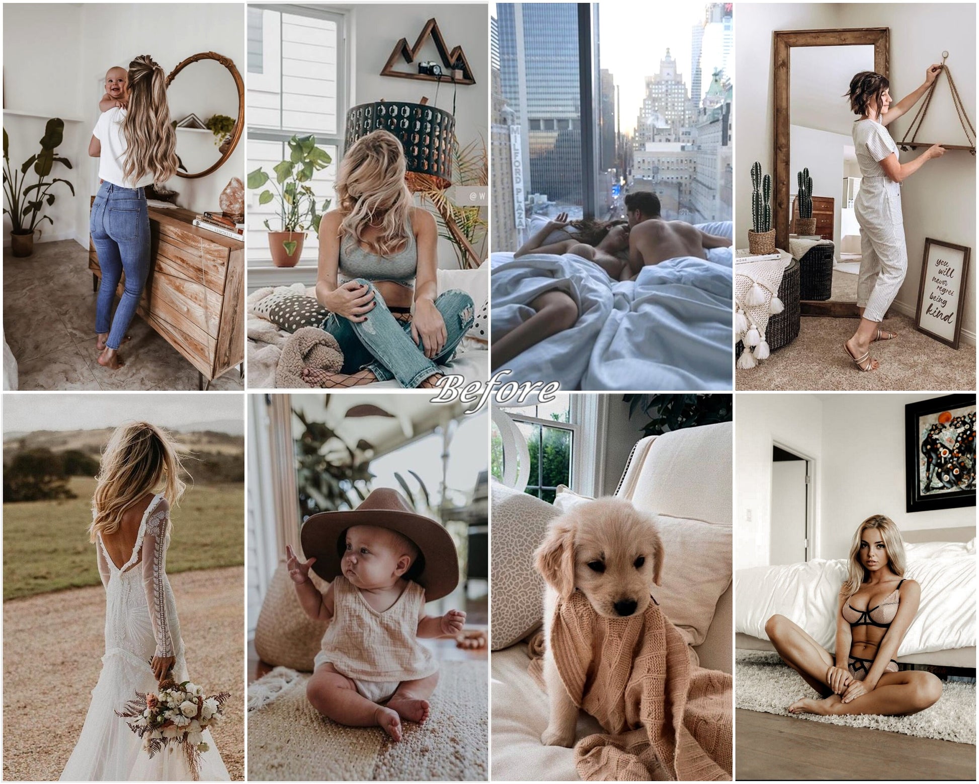 14 Bohemian LIGHTROOM Presets, Lightroom Mobile Preset, Desktop Presets Boho Lightroom Preset, Bright Instagram, Creme Soft Presets,