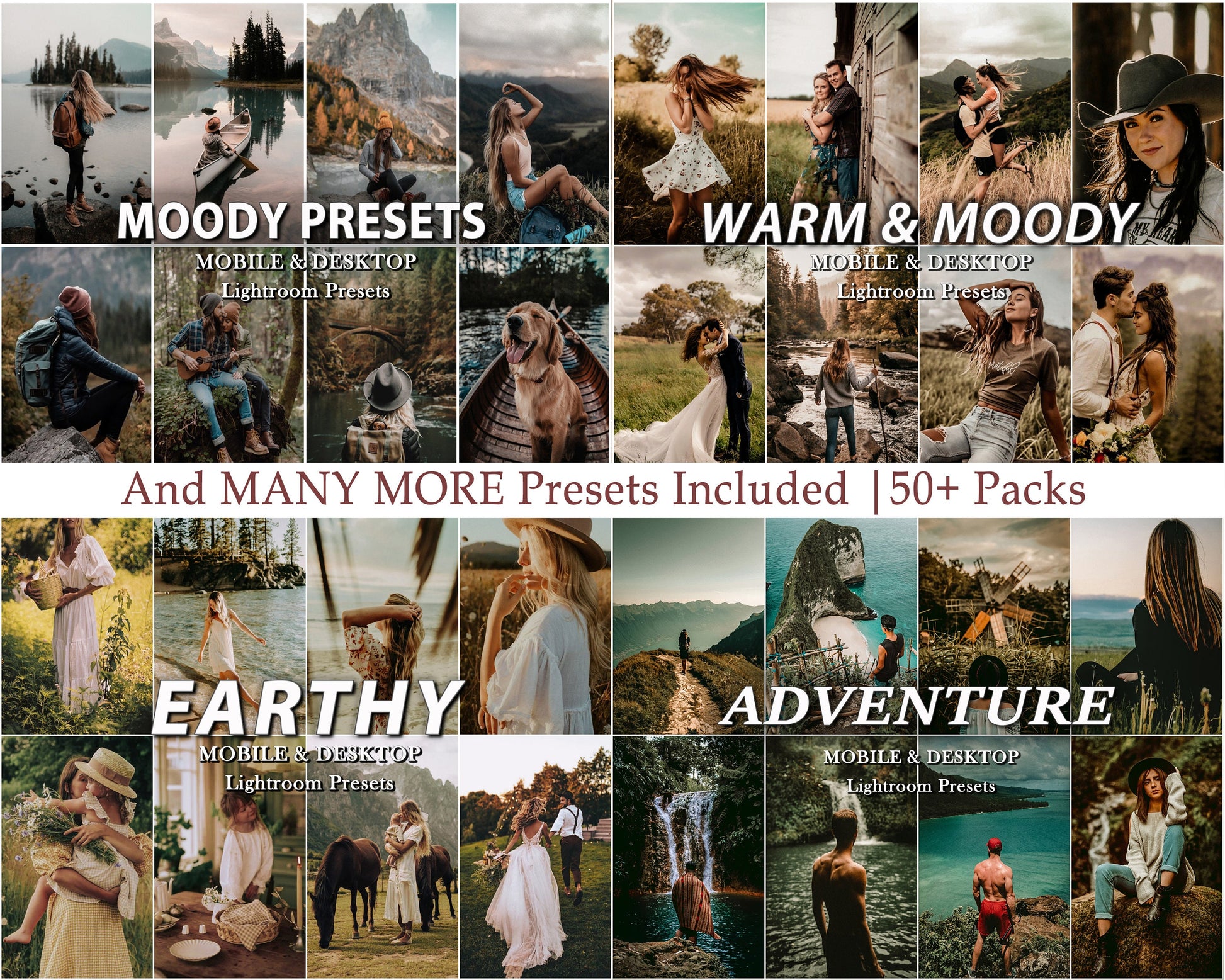 550 TRAVEL Lightroom Presets Bundle, Mobile and Desktop Vacation Presets, Beach Traveling Presets, Spring and Summer Blogger Presets,