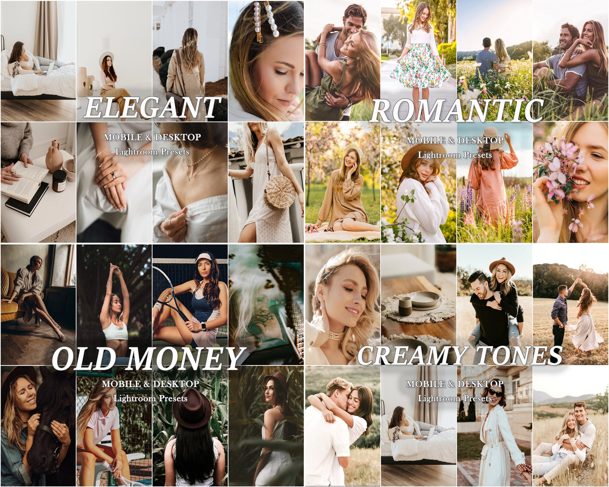 600 WEDDING Presets, Lightroom Presets Bundle, Mobile Desktop Lightroom Presets, Bright Elegant Wedding Presets, Couple Preset Bride