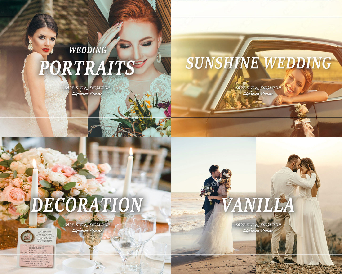 600 WEDDING Presets, Lightroom Presets Bundle, Mobile Desktop Lightroom Presets, Bright Elegant Wedding Presets, Couple Preset Bride